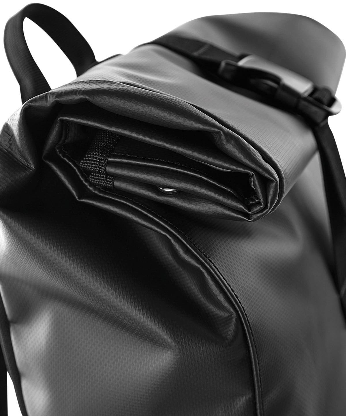 Bagbase Tarp Roll-Top Backpack (BG815) | Tarpaulin PVC Branded Backpack