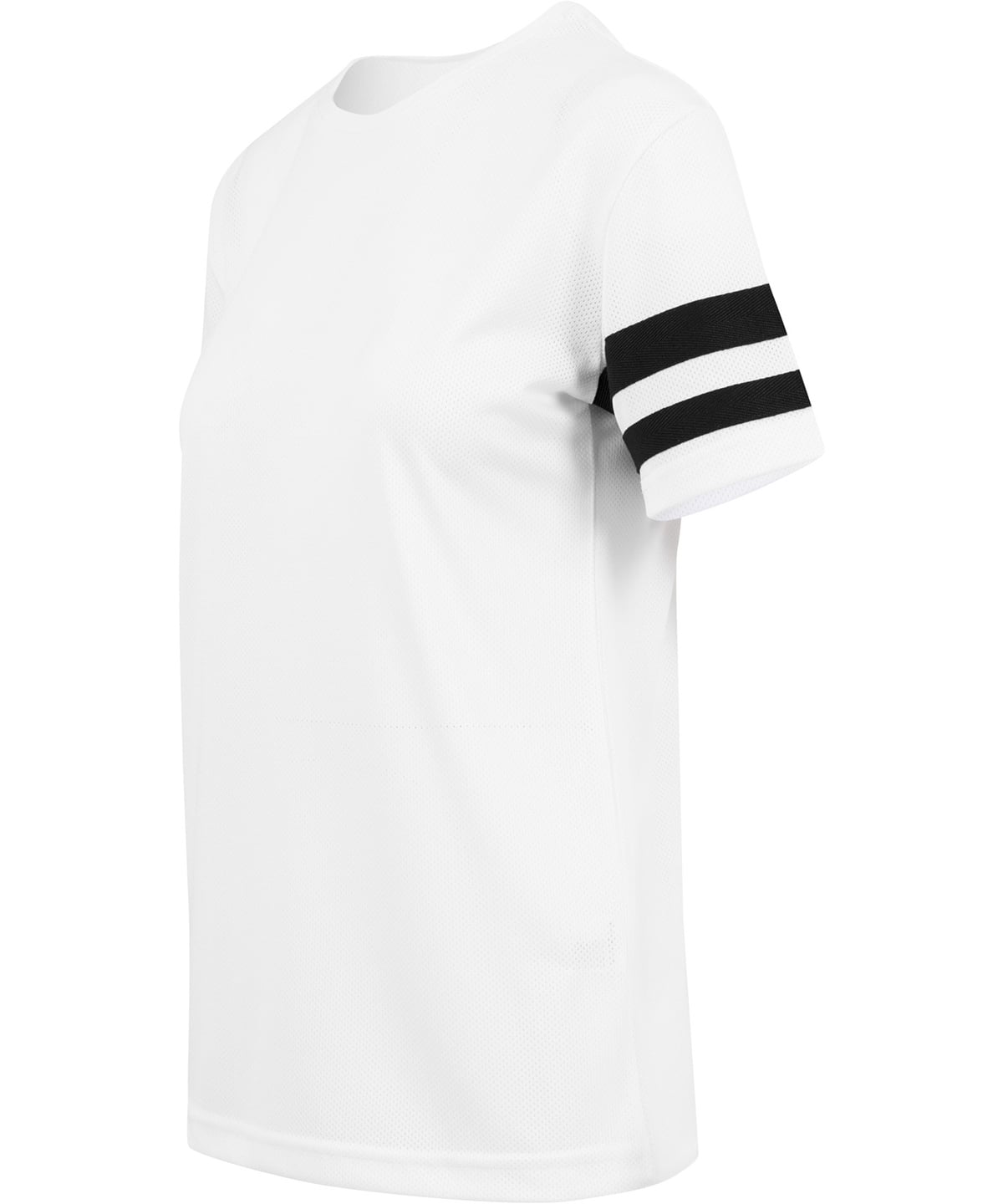 BY033 | Women's mesh stripe tee | Build Your Brand