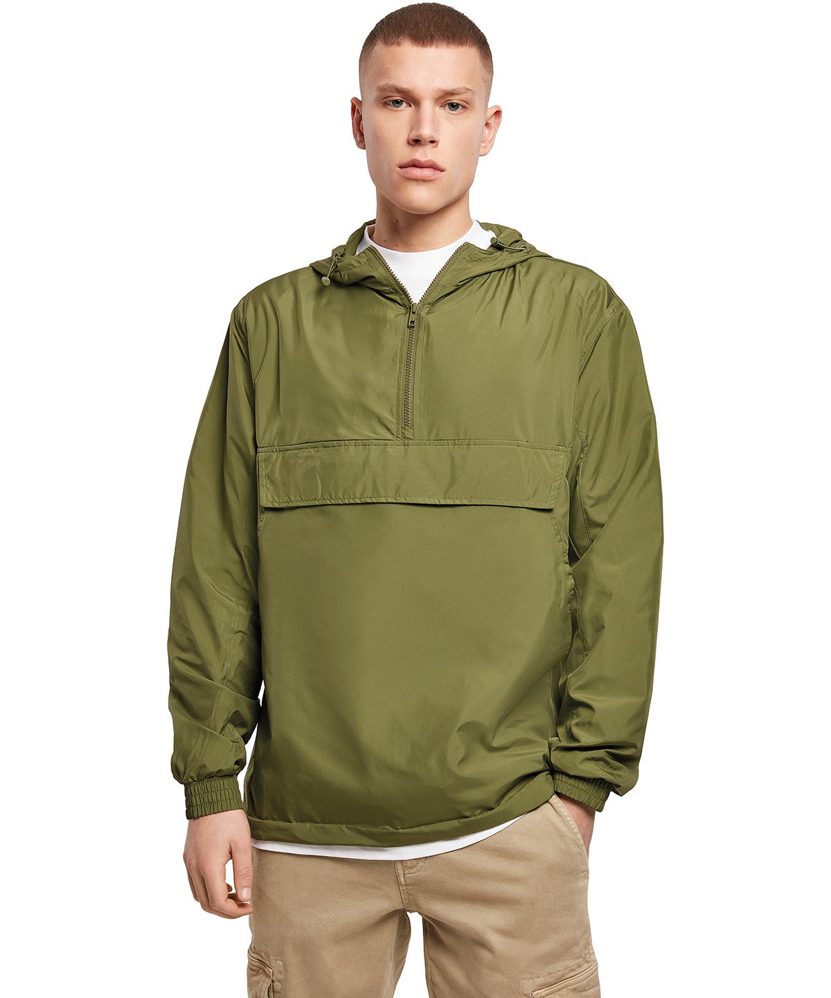 BY096 | Basic pullover jacket | Build Your Brand