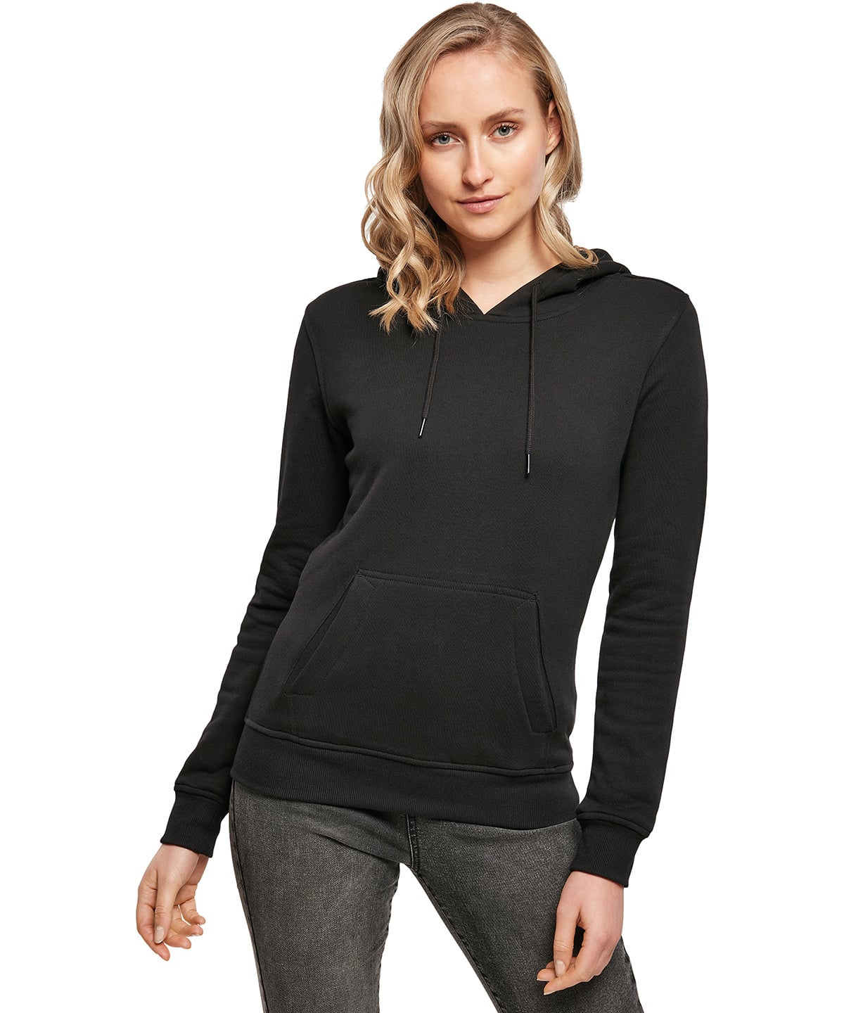 Build Your Brand Women's Organic Hoodie (BY139) | Organic Cotton Hoodie