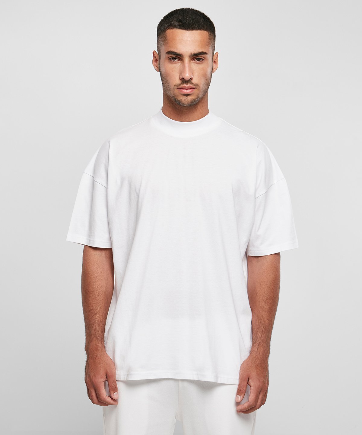 BY230 | Oversized mock neck tee | Build Your Brand