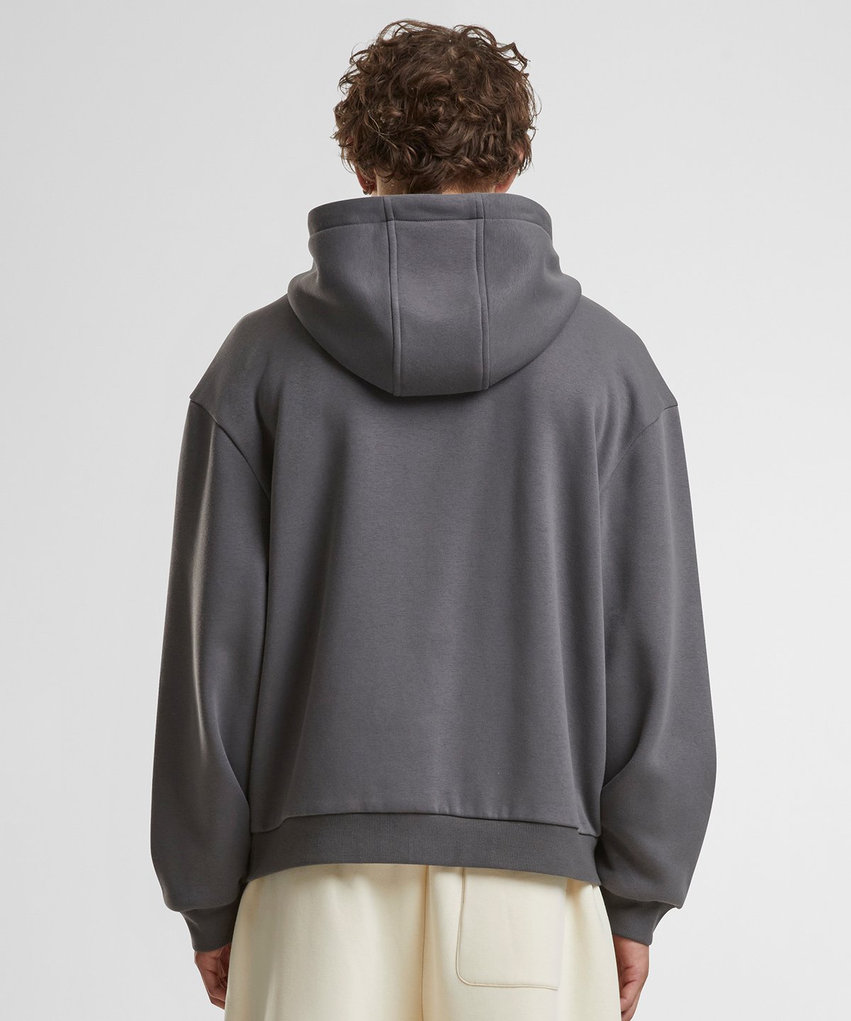 BY285 | Fluffy zip hoodie | Build Your Brand