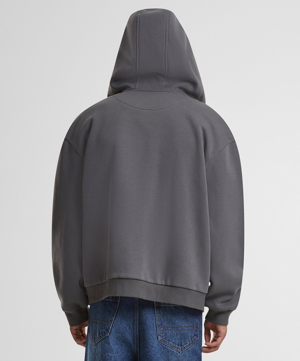 BY285 | Fluffy zip hoodie | Build Your Brand