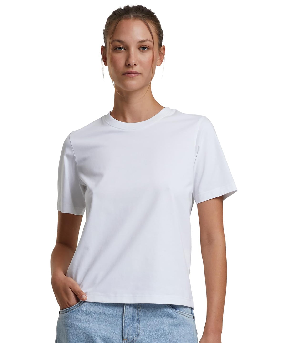 Build Your Brand Women's Sorona Loose-Fit Tee (BY369) | Sustainable Tee