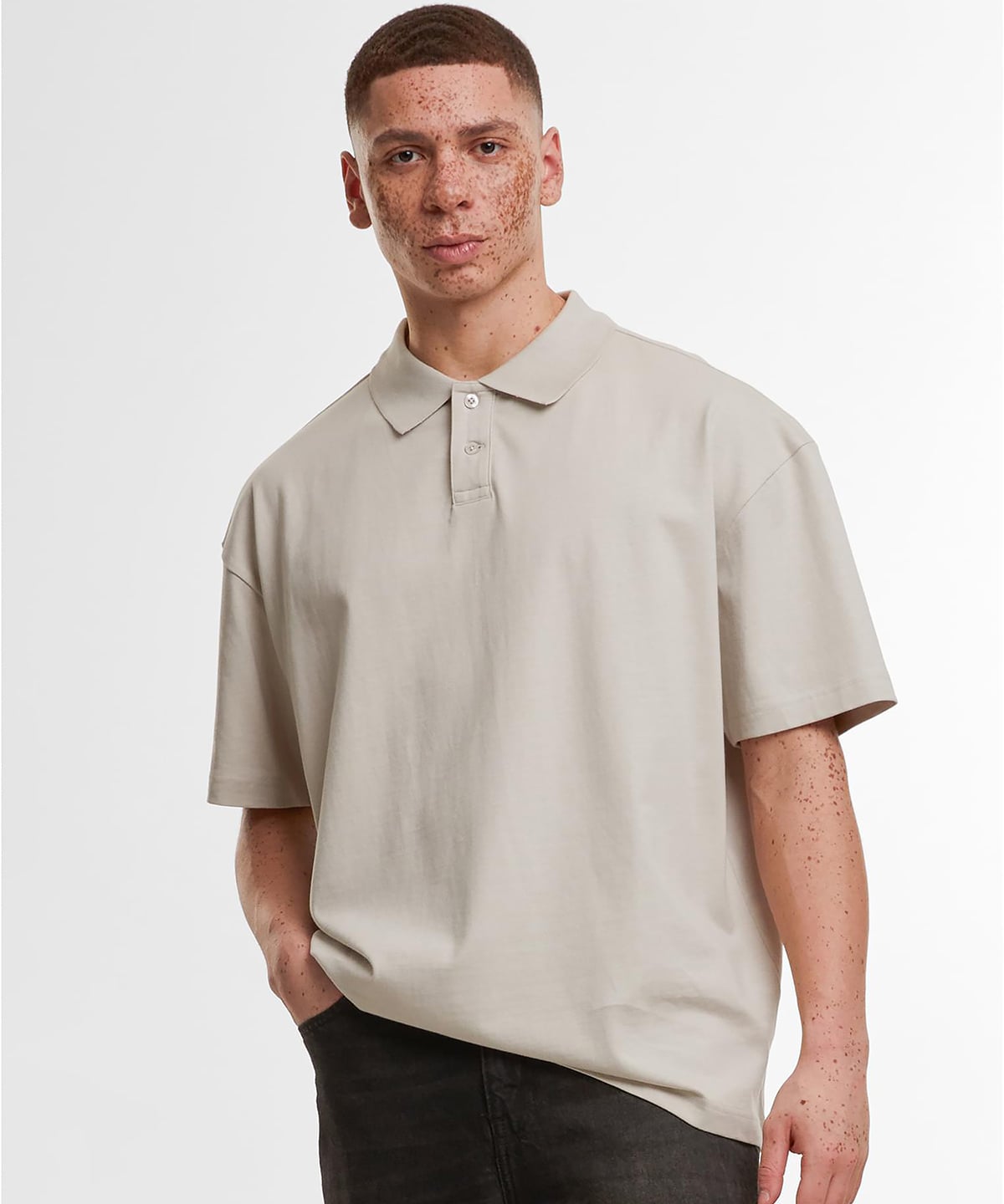 BY421 | Oversized polo shirt | Build Your Brand