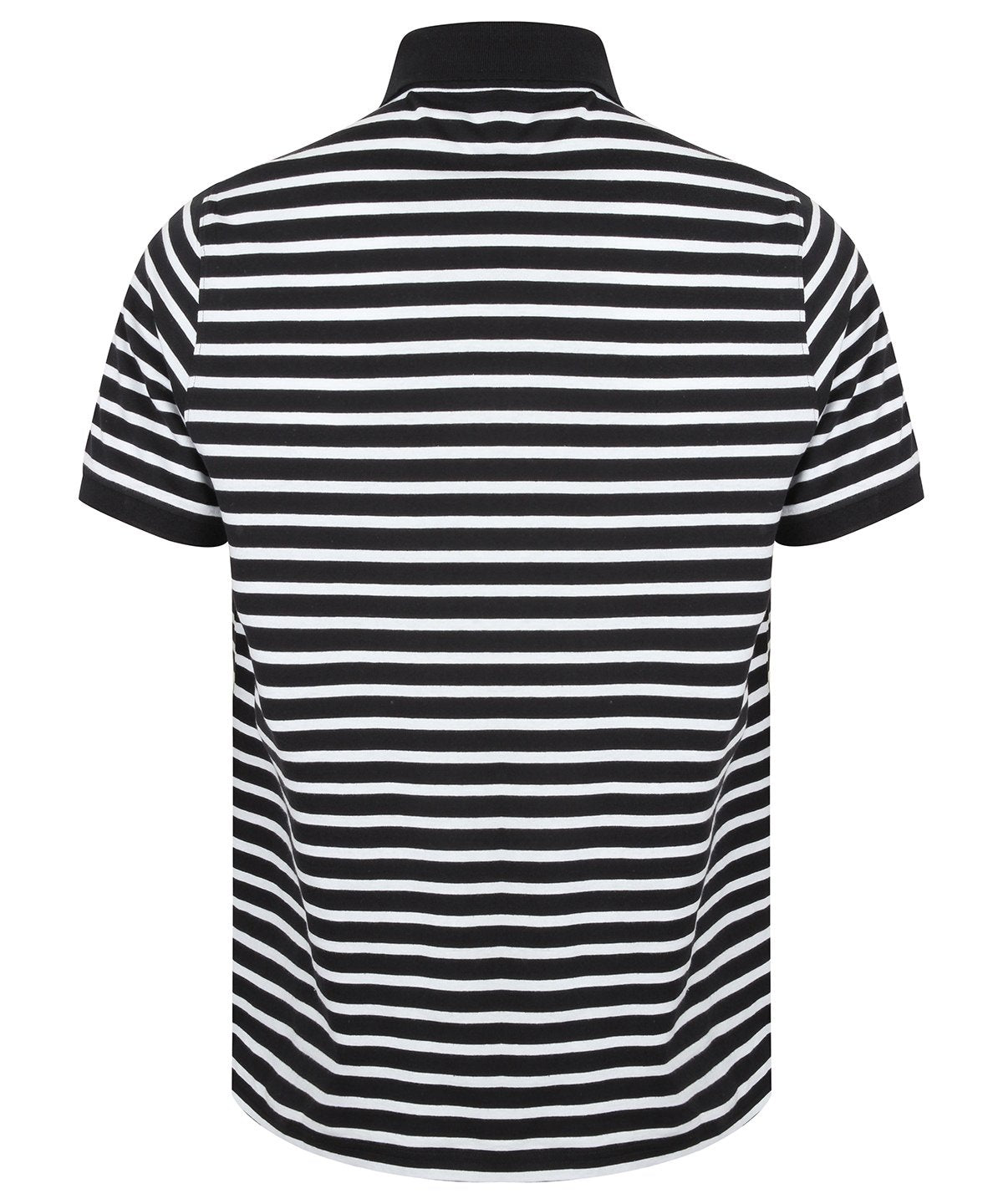 FR230 | Striped Jersey polo shirt | Front Row