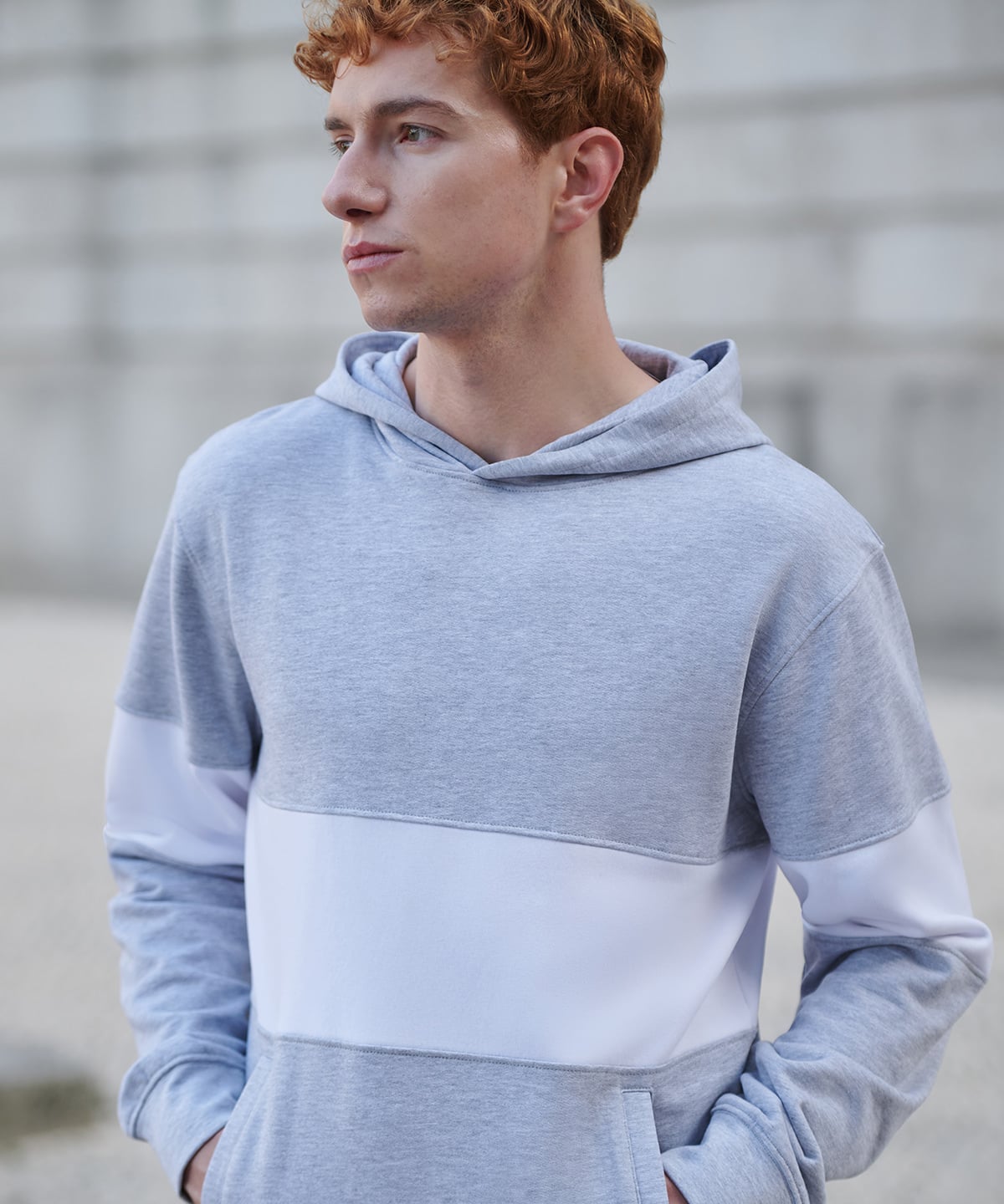 Front Row FR803 Heavyweight Panelled Hoodie | Premium Embroidered Hoodie