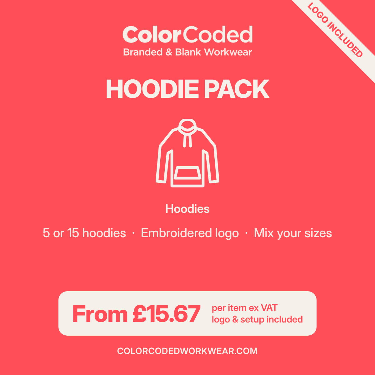 Hoodie Pack | ProRTX Pro Hoodies with Logo Included