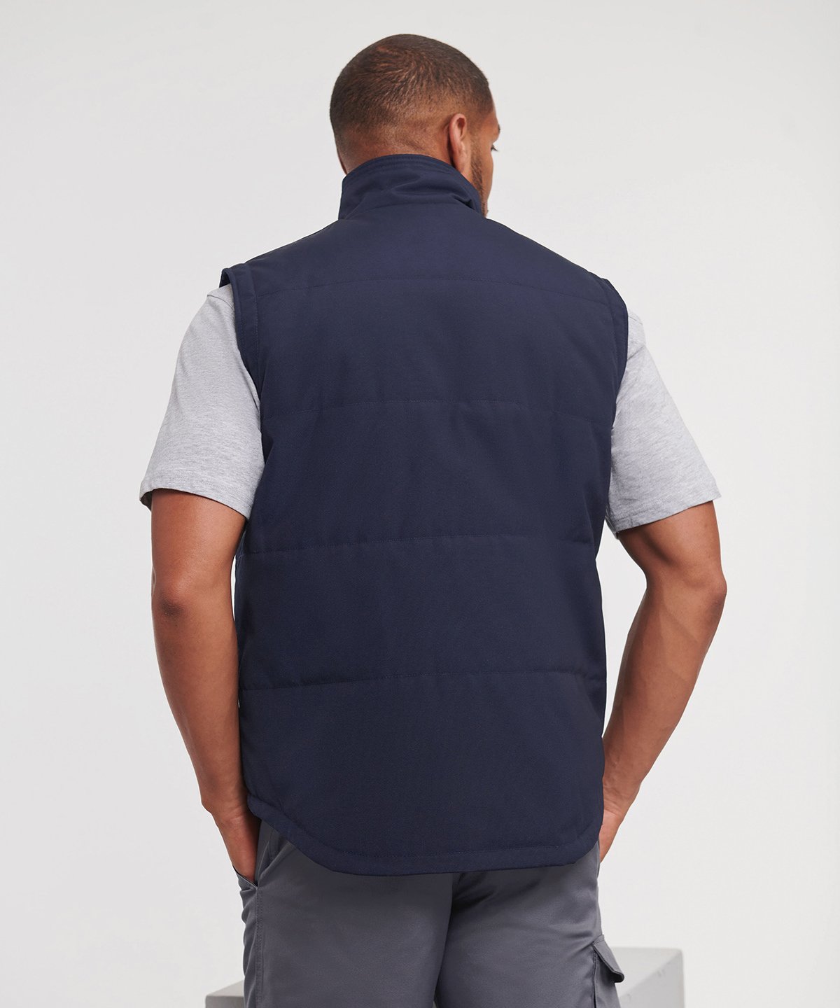 J014M | Heavy-duty gilet | Russell Athletic