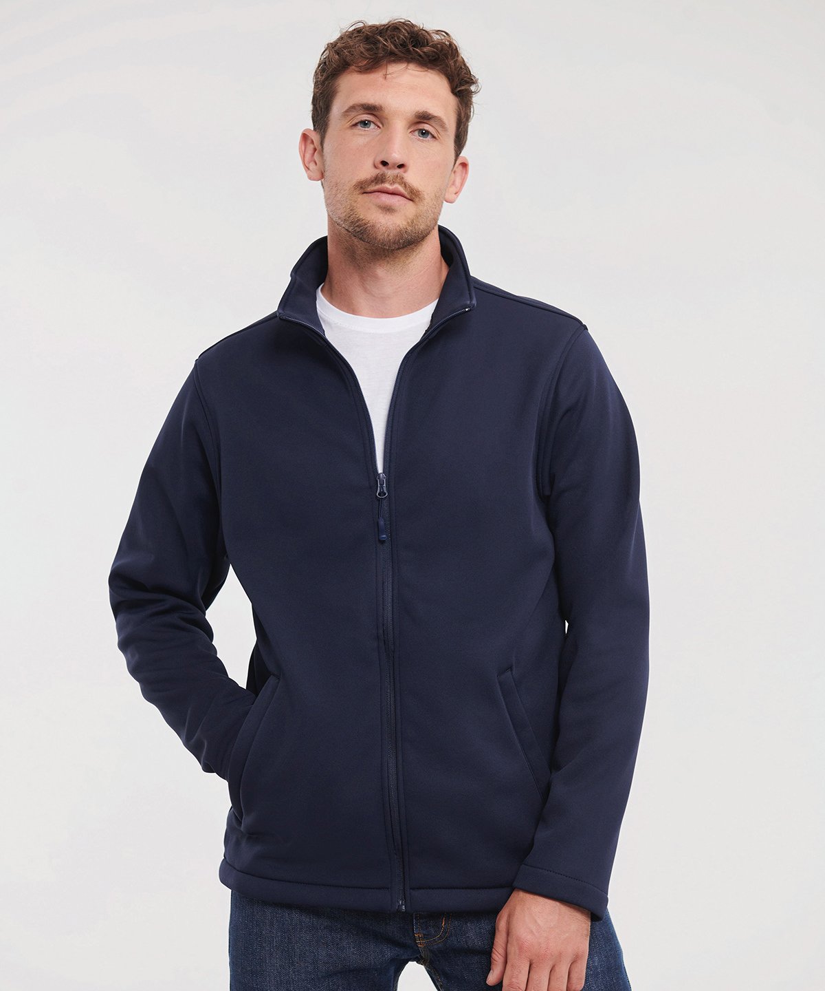J040M | Smart softshell jacket | Russell Athletic