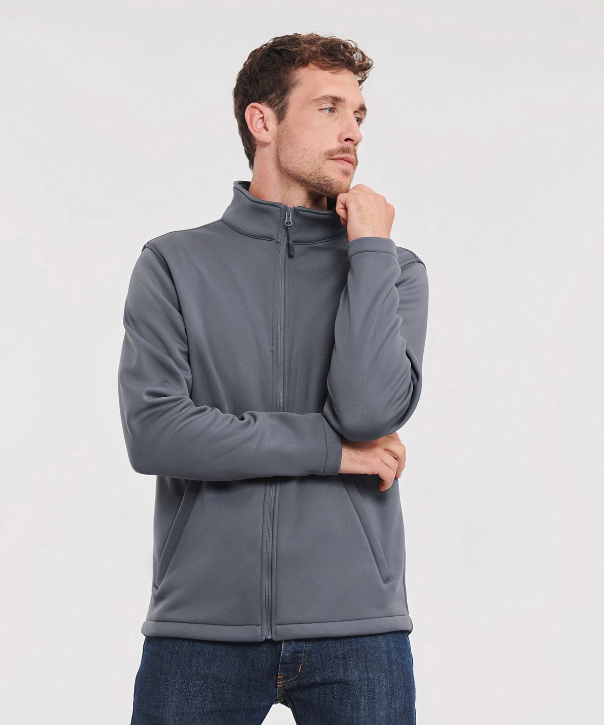 J040M | Smart softshell jacket | Russell Athletic