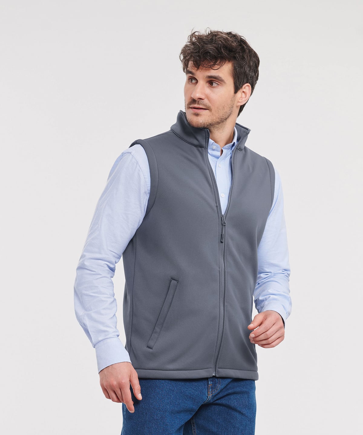 Russell Athletic Smart Softshell Gilet (J041M) | Embroidered Corporate Gilets