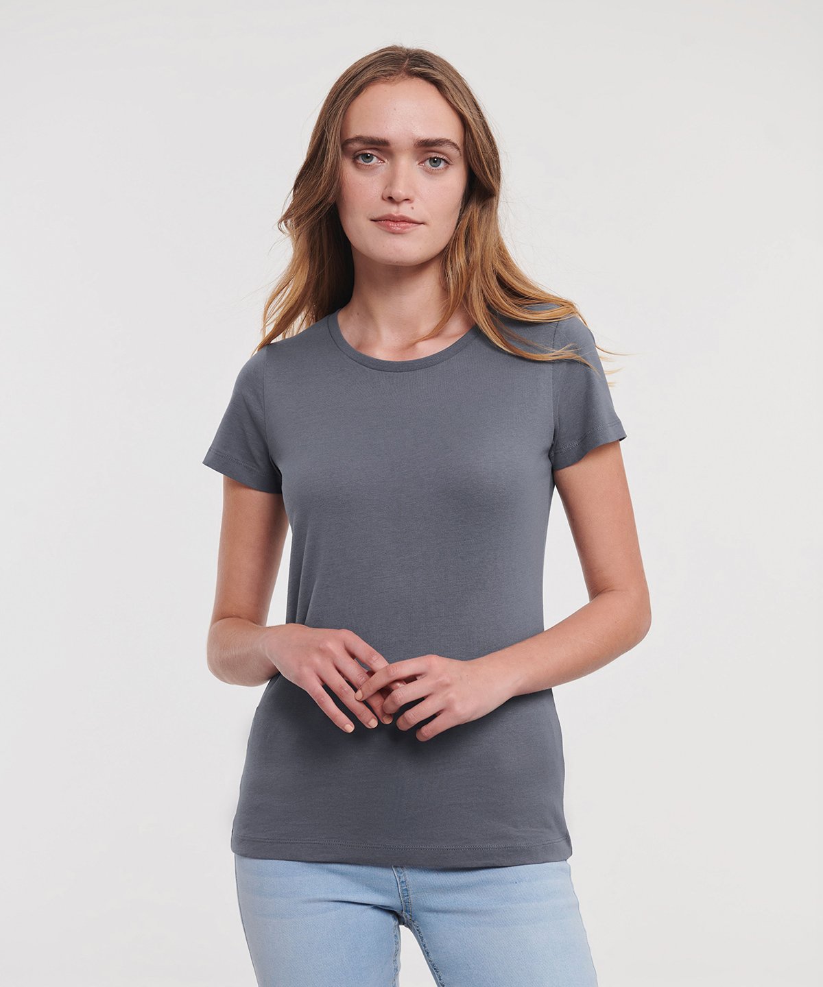 J108F | Women's pure organic tee | Russell Athletic