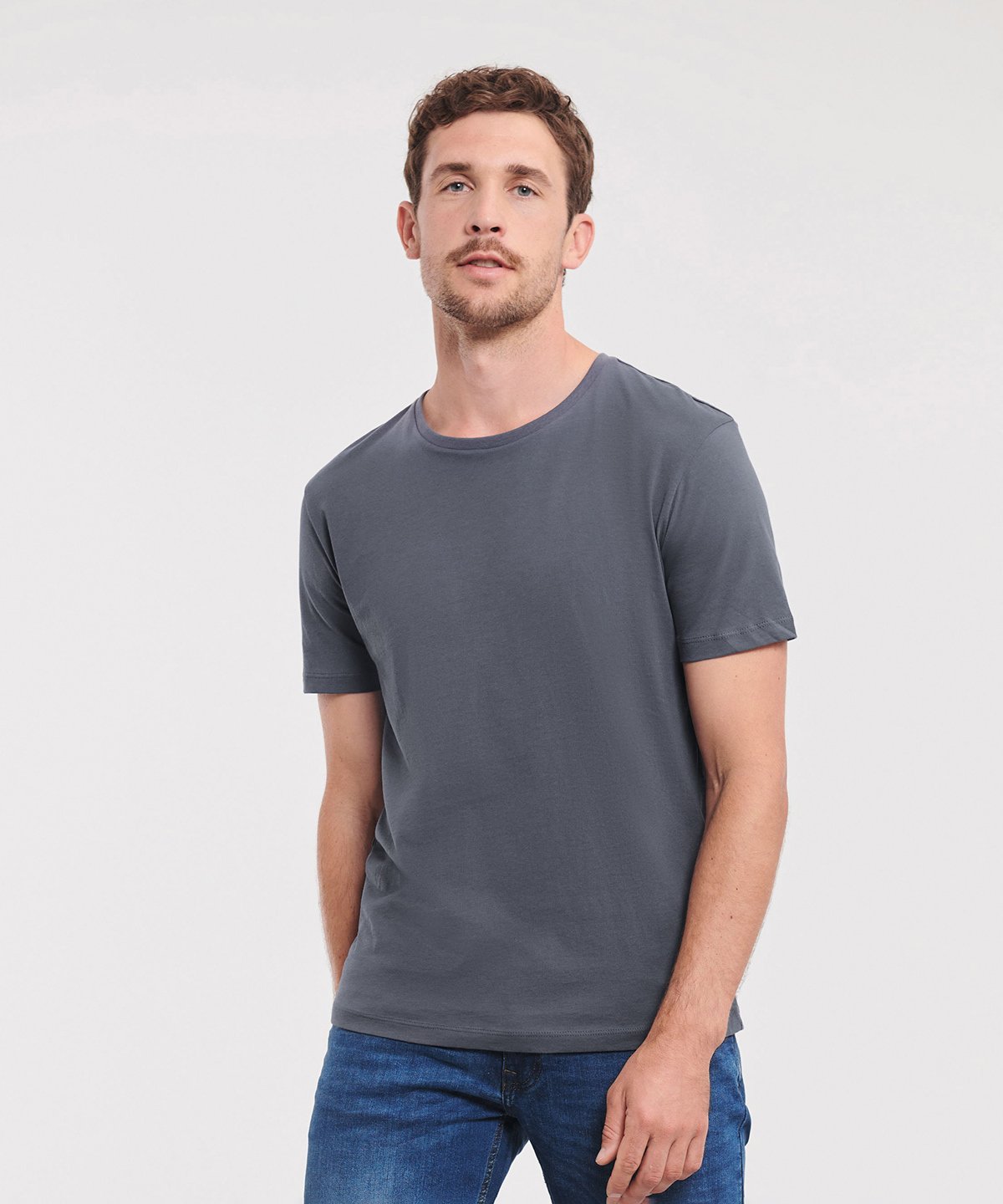 J108M | Pure organic tee | Russell Athletic