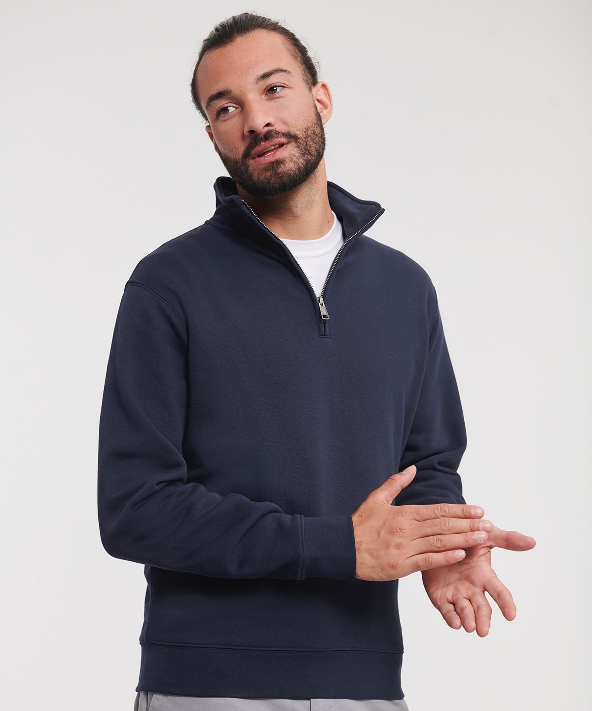 J270M | Authentic ¼ zip sweatshirt | Russell Athletic