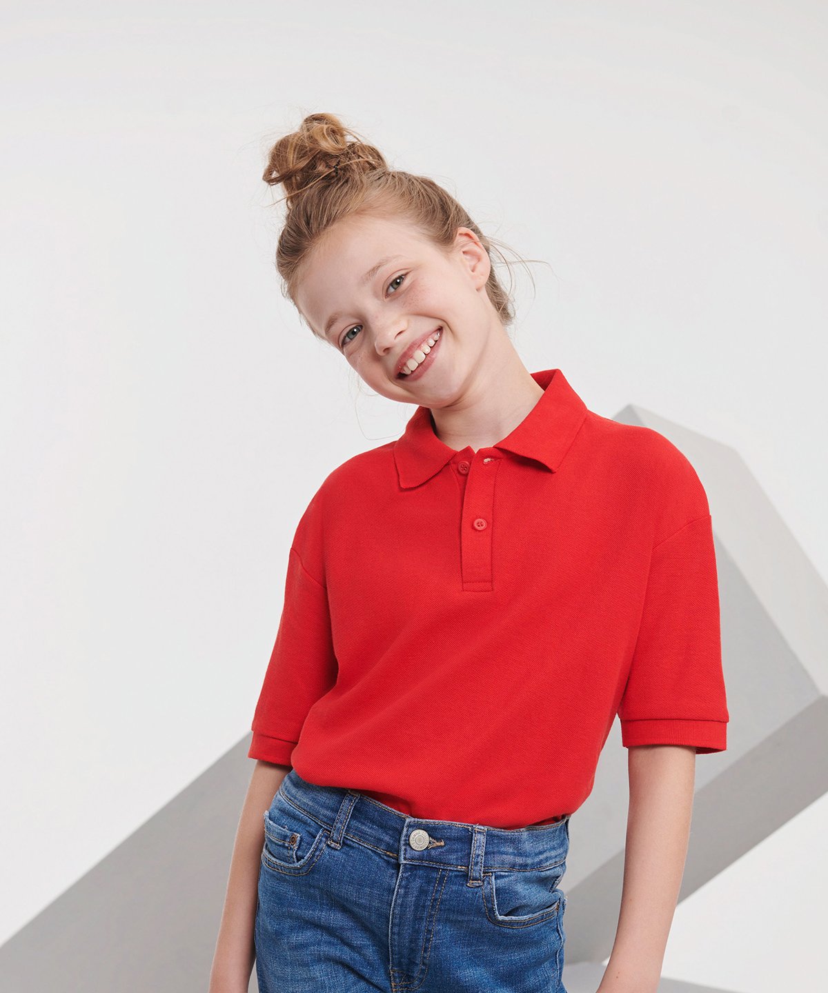 J539B | Kids polo shirt | Russell Athletic