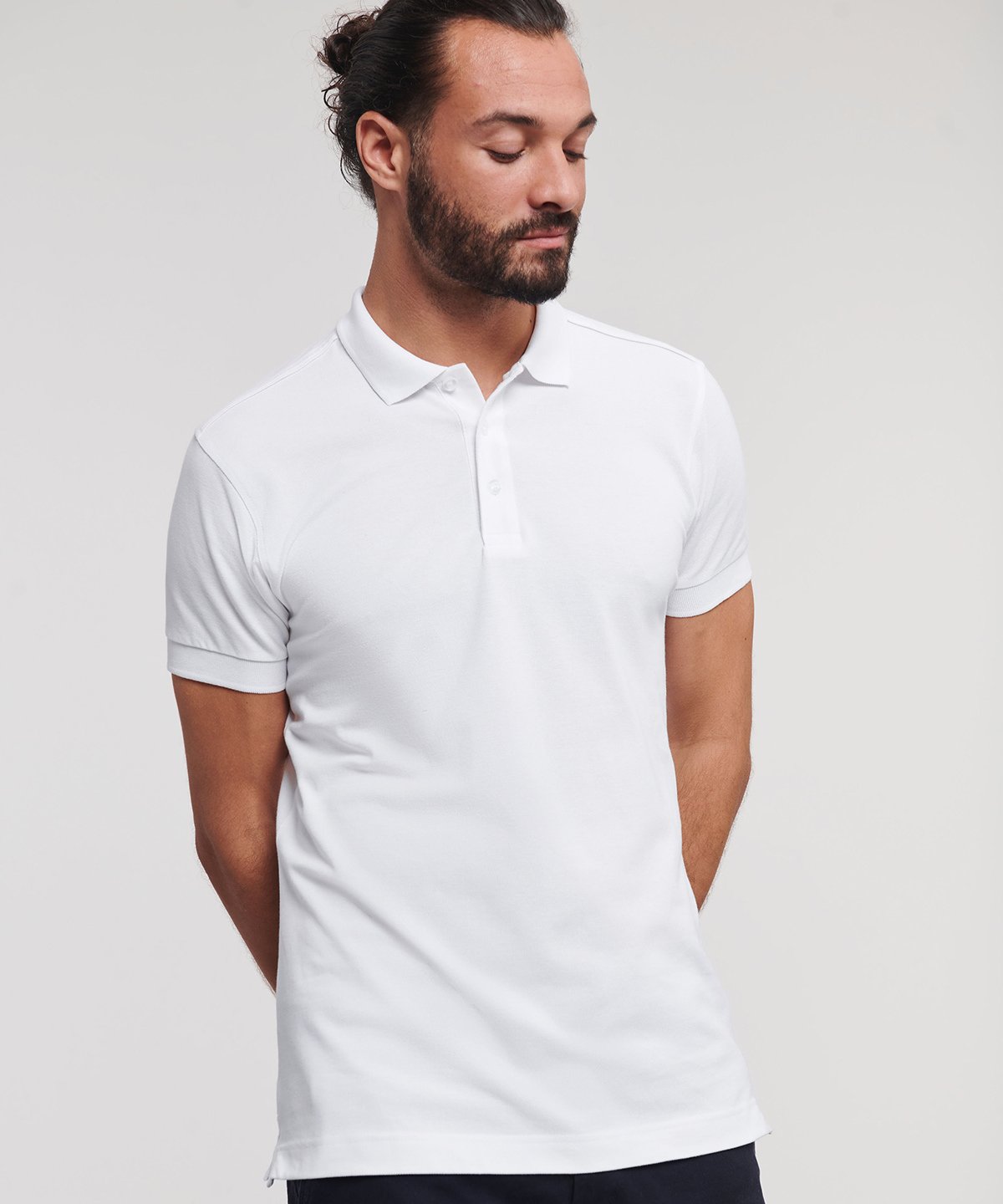 J566M | Stretch polo | Russell Athletic