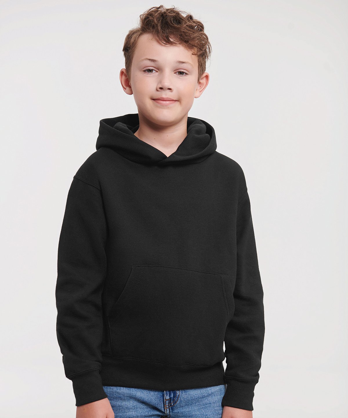 J575B | Kids hooded sweatshirt | Russell Athletic