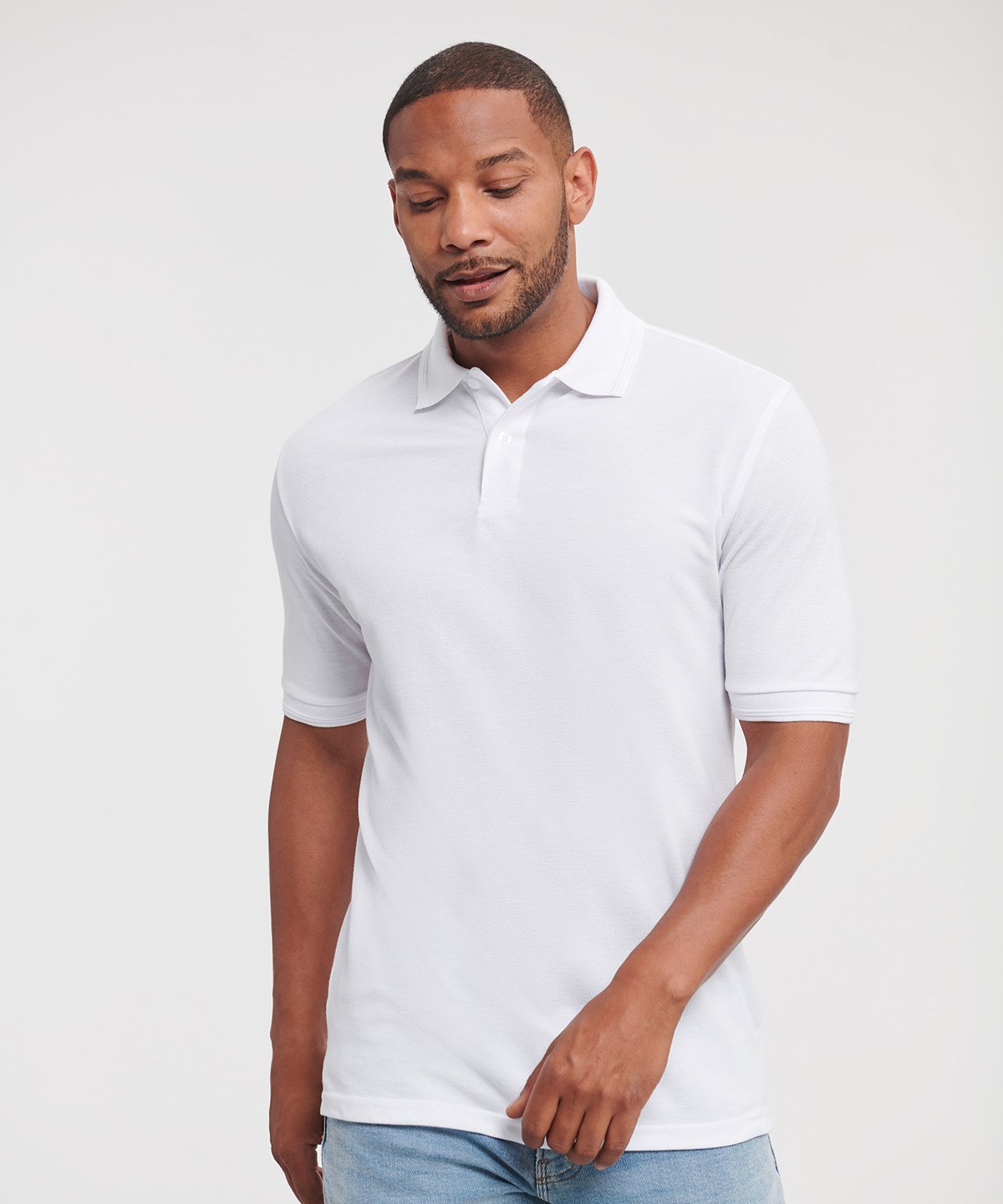 J599M | Hard-wearing 60°C wash polo | Russell Athletic