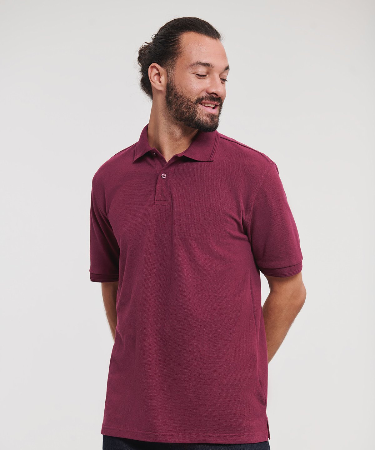 J599M | Hard-wearing 60°C wash polo | Russell Athletic