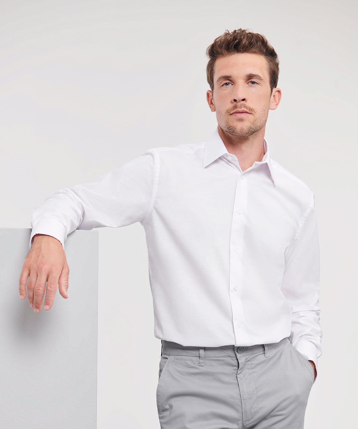 Russell J922M Oxford Shirt | Branded Business Shirt