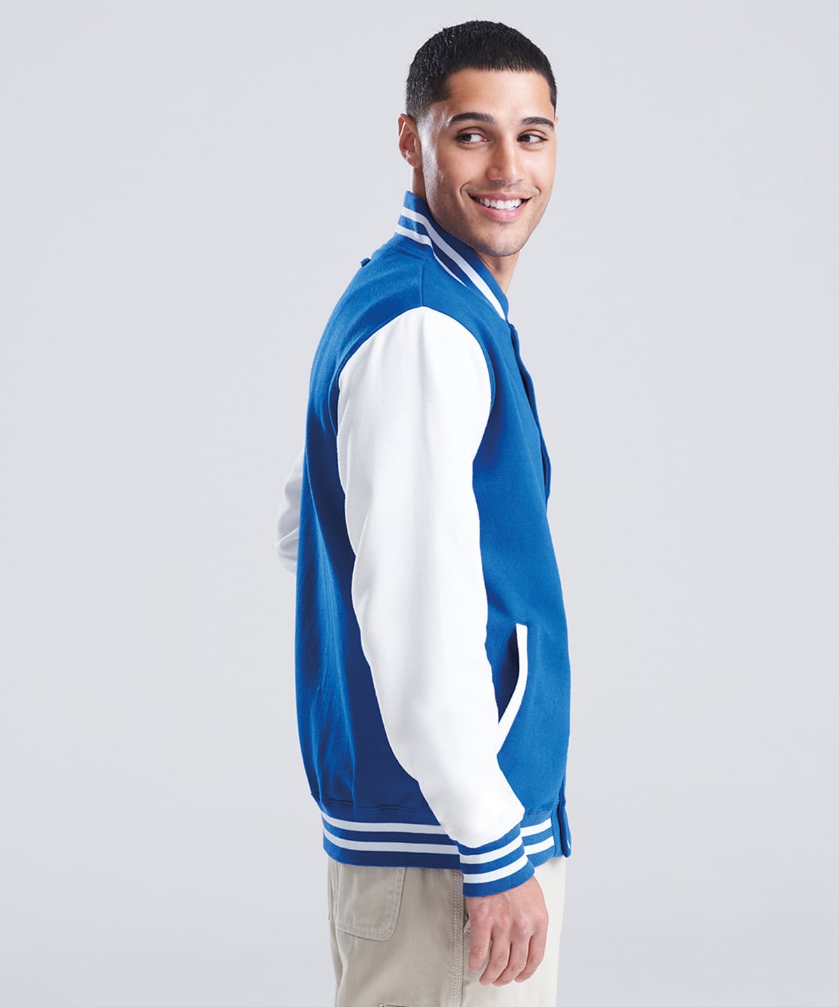 JH043 | Varsity jacket | AWDis Just Hoods