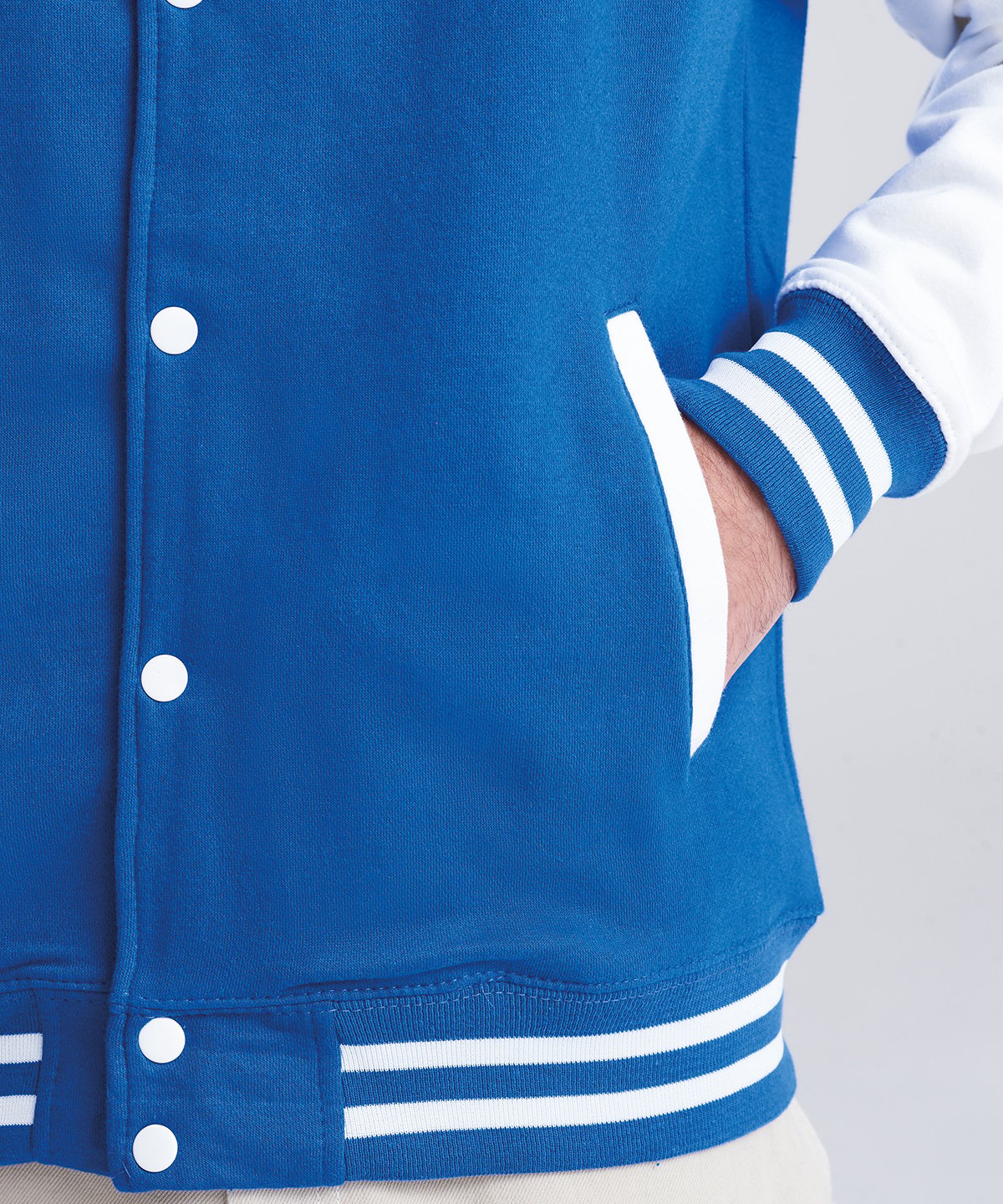 JH043 | Varsity jacket | AWDis Just Hoods