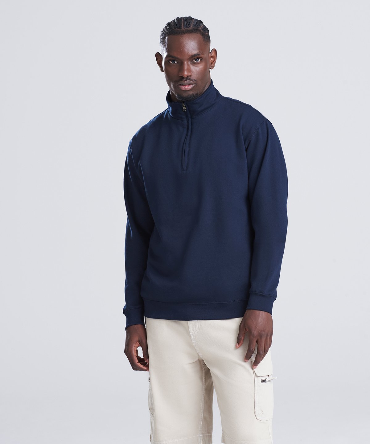 JH046 | Sophomore ¼ zip sweatshirt | AWDis Just Hoods