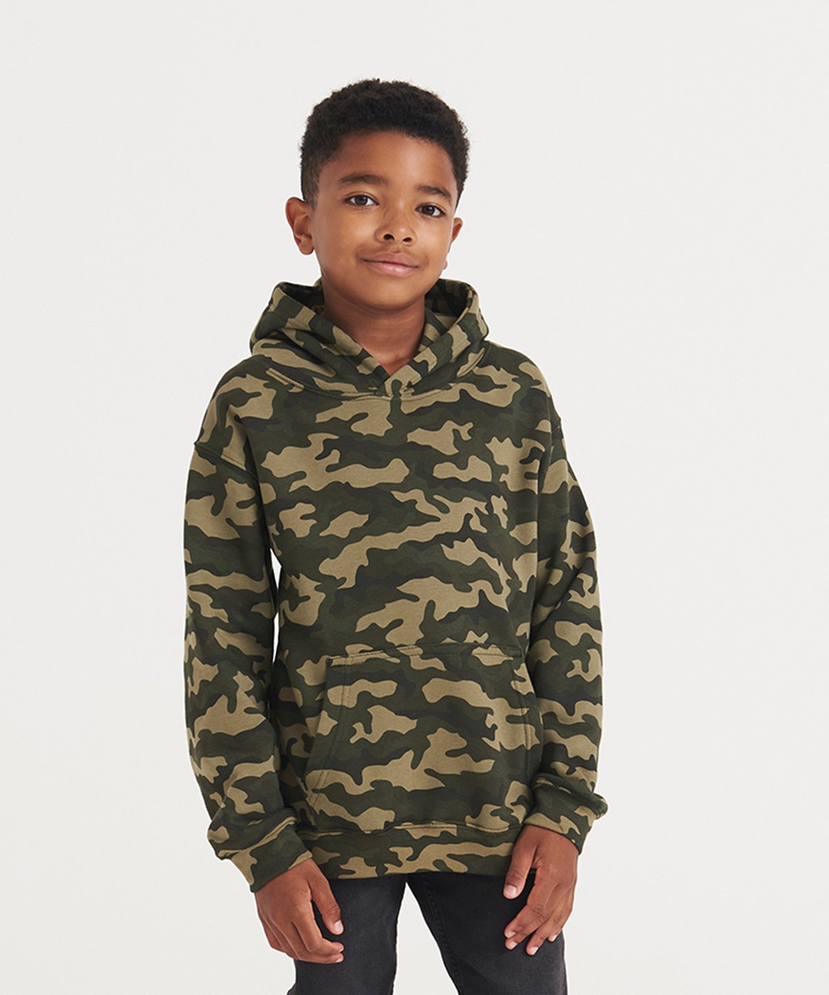 JH14J | Kids camo hoodie | AWDis Just Hoods