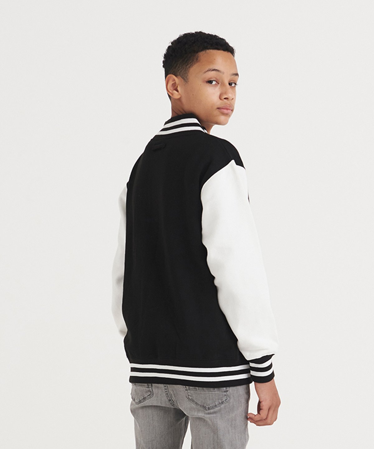 JH43J | Kids varsity jacket | AWDis Just Hoods
