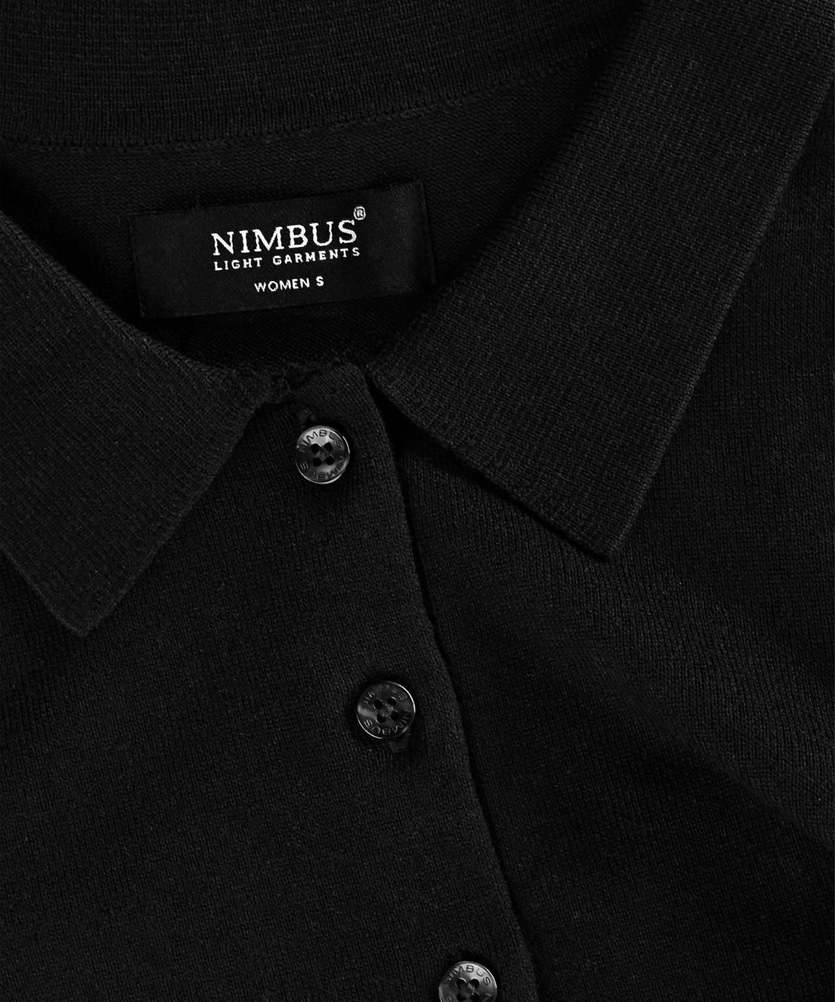 Nimbus Women's Brighton Long Sleeve Knitted Polo (N145F) | Organic Cotton Blend