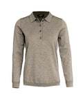 Nimbus Women's Brighton Long Sleeve Knitted Polo (N145F) | Organic Cotton Blend