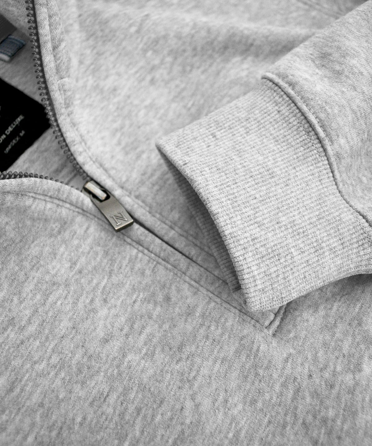 Nimbus Glendale Fashionable 1/4-Zip Sweatshirt (NB130) | Organic Cotton Blend