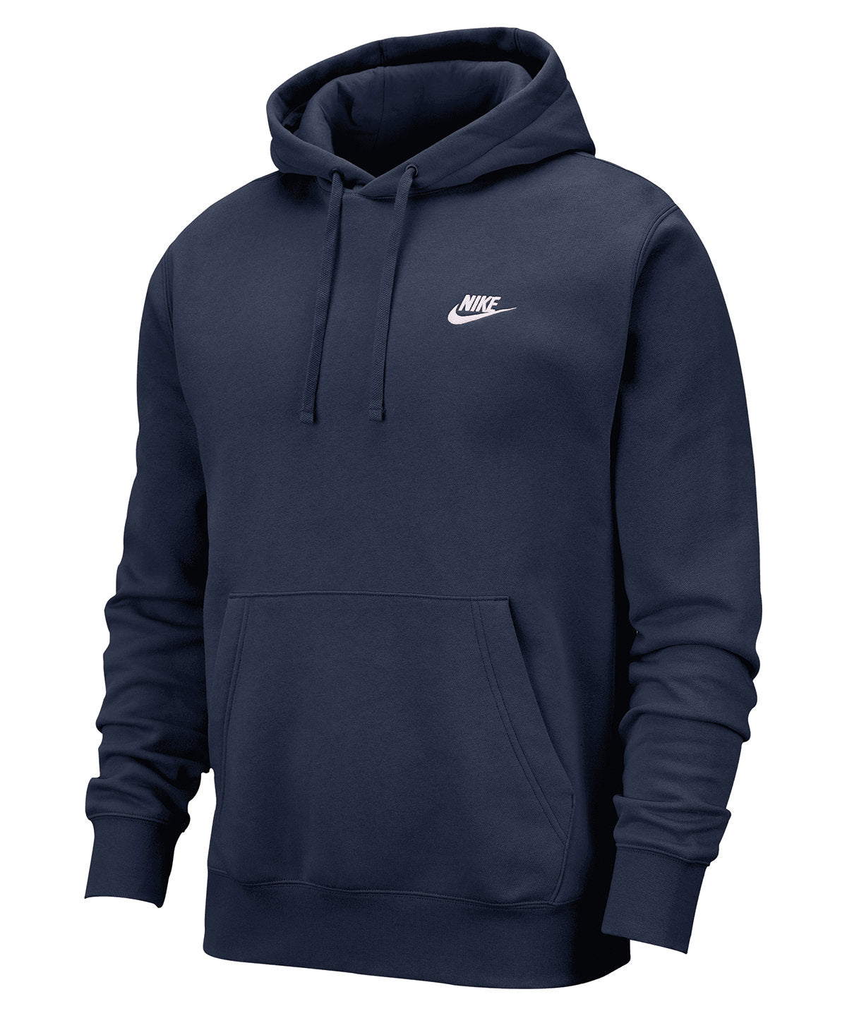 Nk387-Mnwh | Midnight Navy/Midnight Navy/White - Nike Club Hoodie | Nike