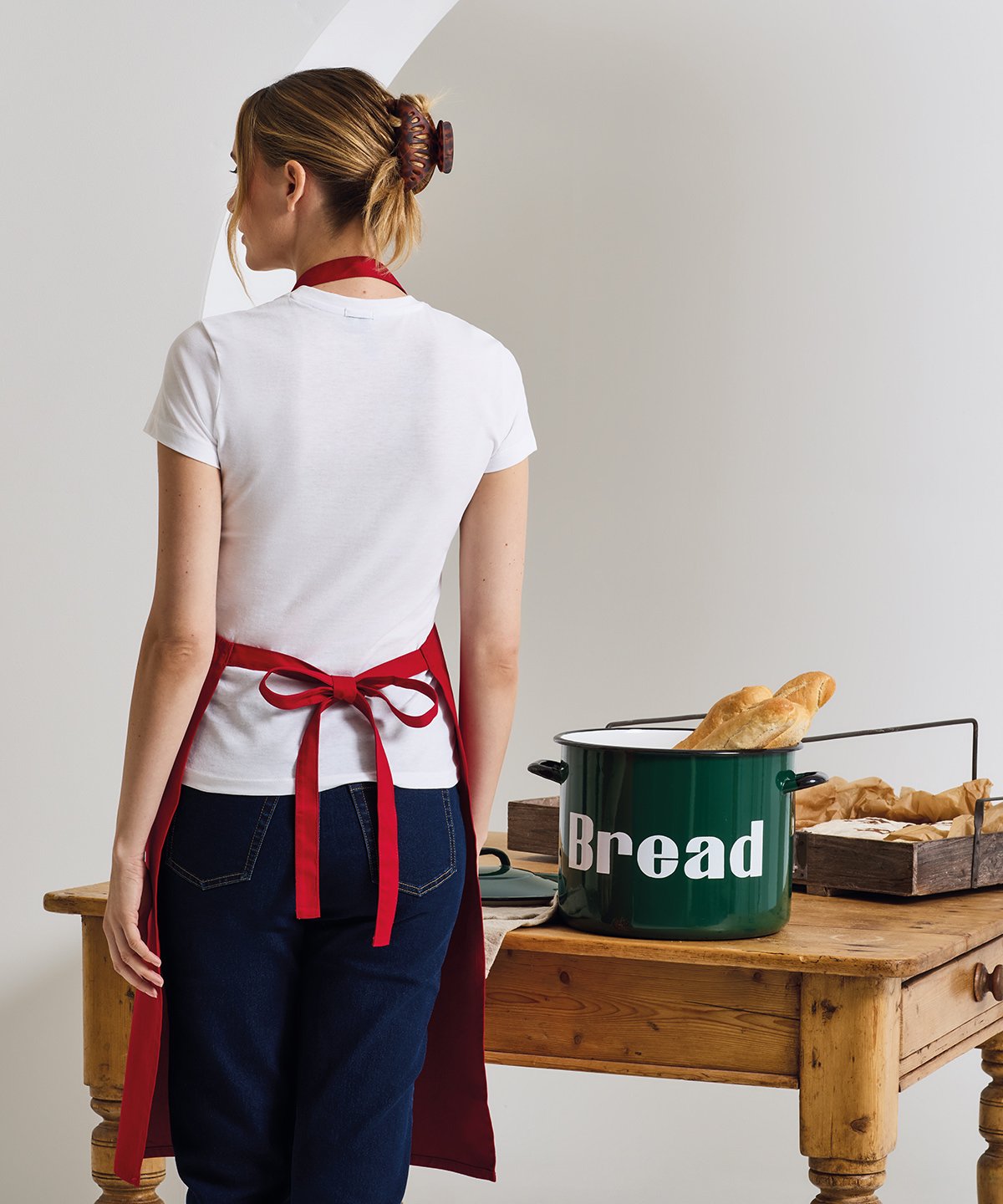 PR102 | 100% Organic Cotton Bib Apron | Premier