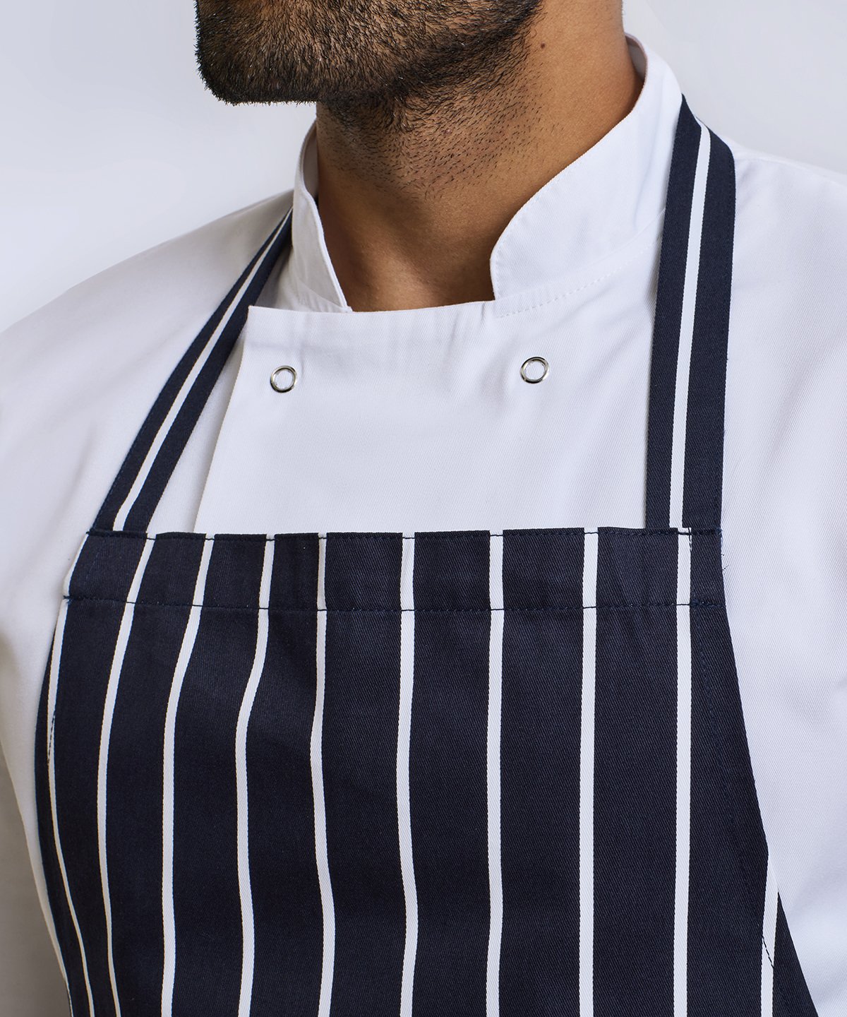 PR110 | Striped bib apron | Premier