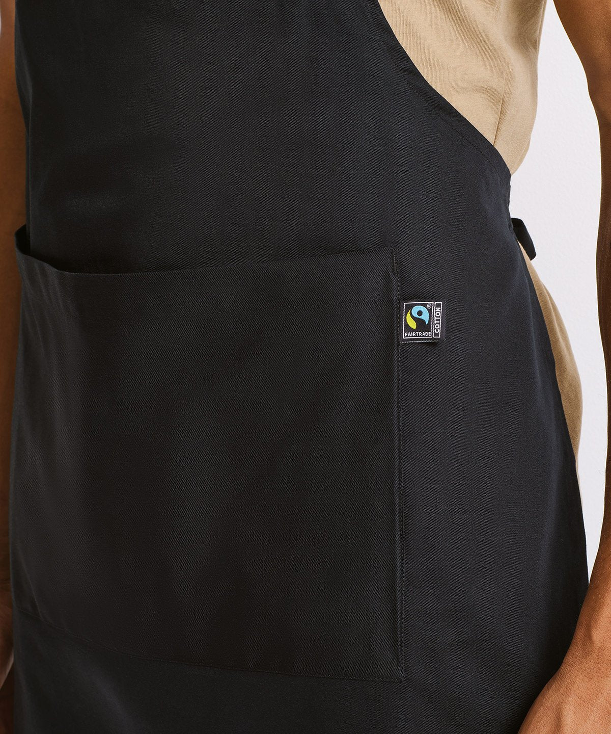 PR112 | Cotton bib apron, organic and Fairtrade certified | Premier