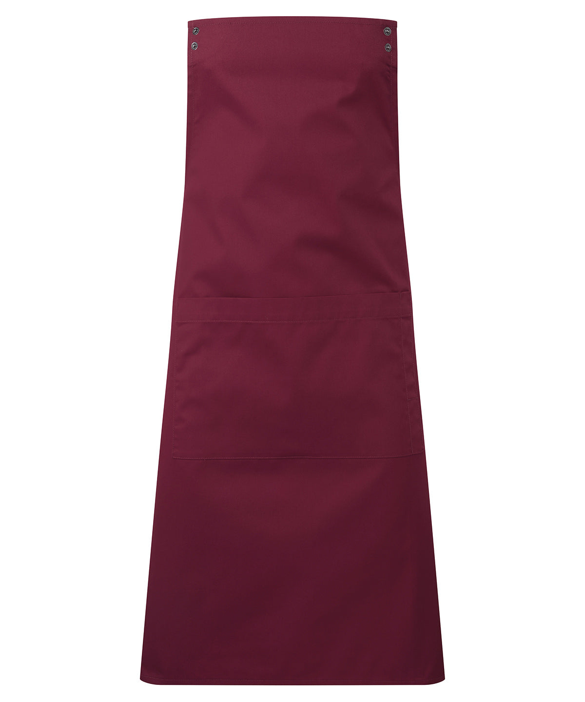 Pr190-Burg | Burgundy - Swap & Pop Customisable Apron Body | Premier