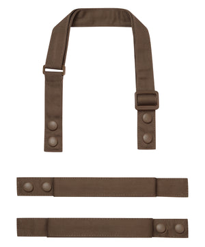 Pr191-Brow | Brown - Swap & Pop Customisable Apron Straps | Premier