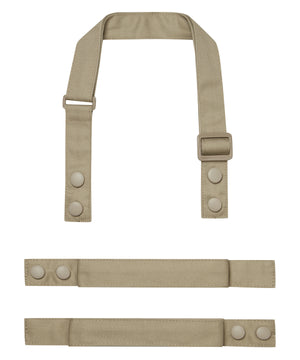Pr191-Khak | Khaki - Swap & Pop Customisable Apron Straps | Premier