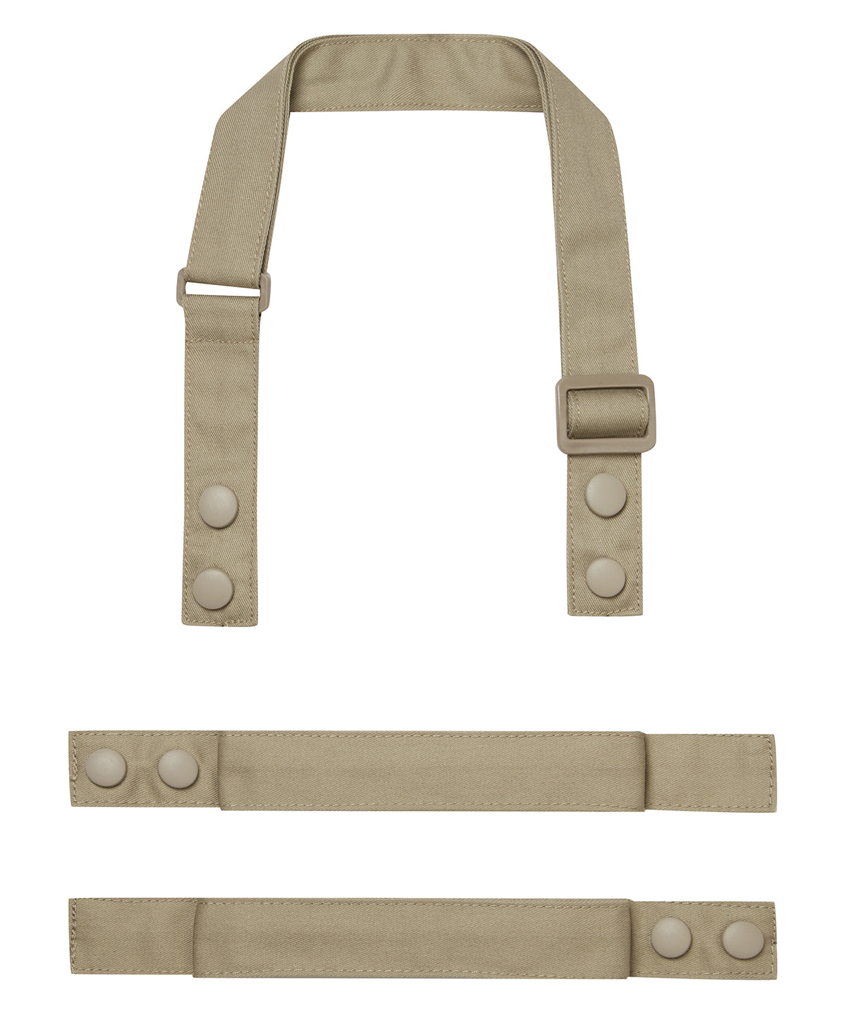 Pr191-Khak | Khaki - Swap & Pop Customisable Apron Straps | Premier