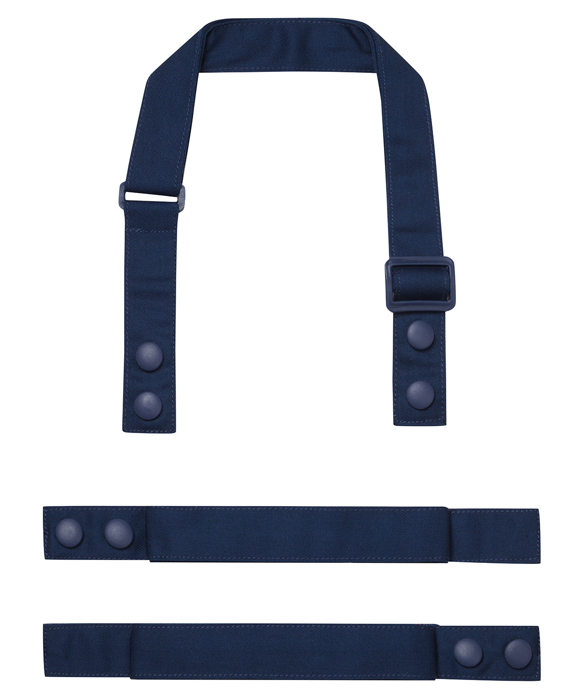 Pr191-Navy | Navy - Swap & Pop Customisable Apron Straps | Premier