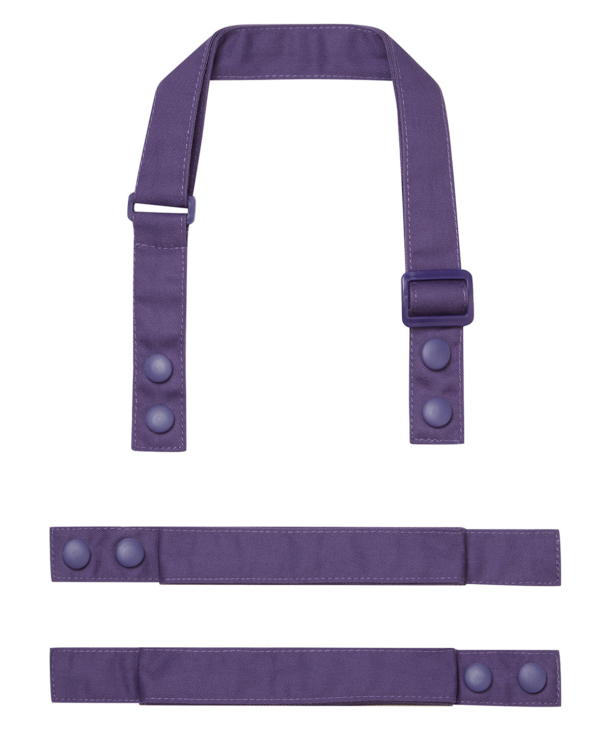 Pr191-Purp | Purple - Swap & Pop Customisable Apron Straps | Premier