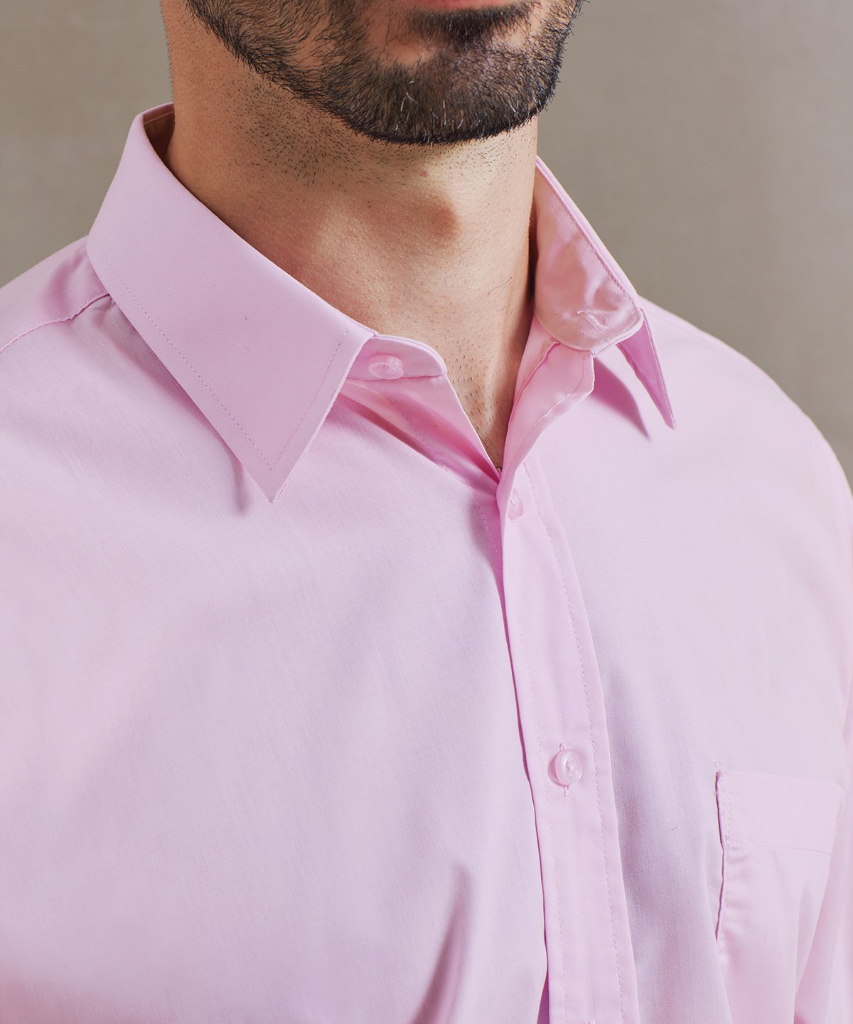 PR200 | Long sleeve poplin shirt | Premier