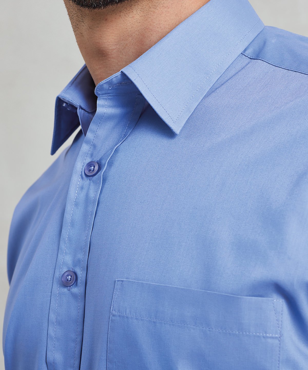 PR202 | Short sleeve poplin shirt | Premier