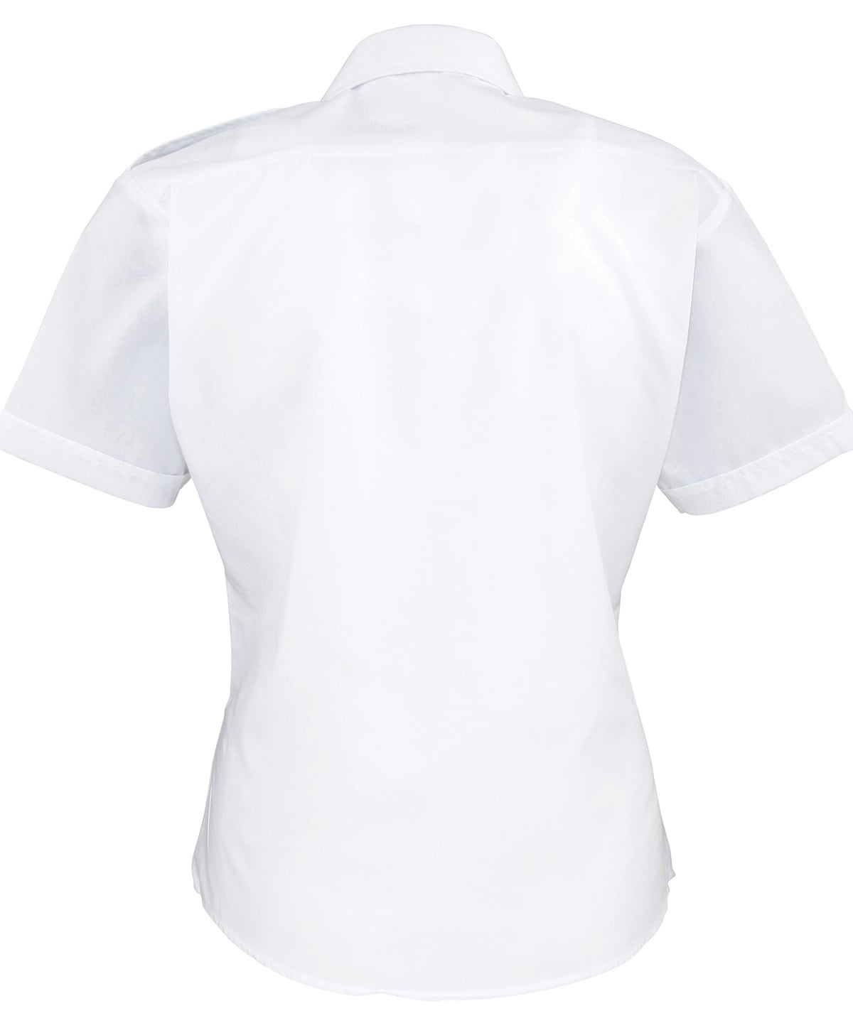 Premier PR312 Women's Short Sleeve Pilot Blouse | Personalised Corporate Uniform