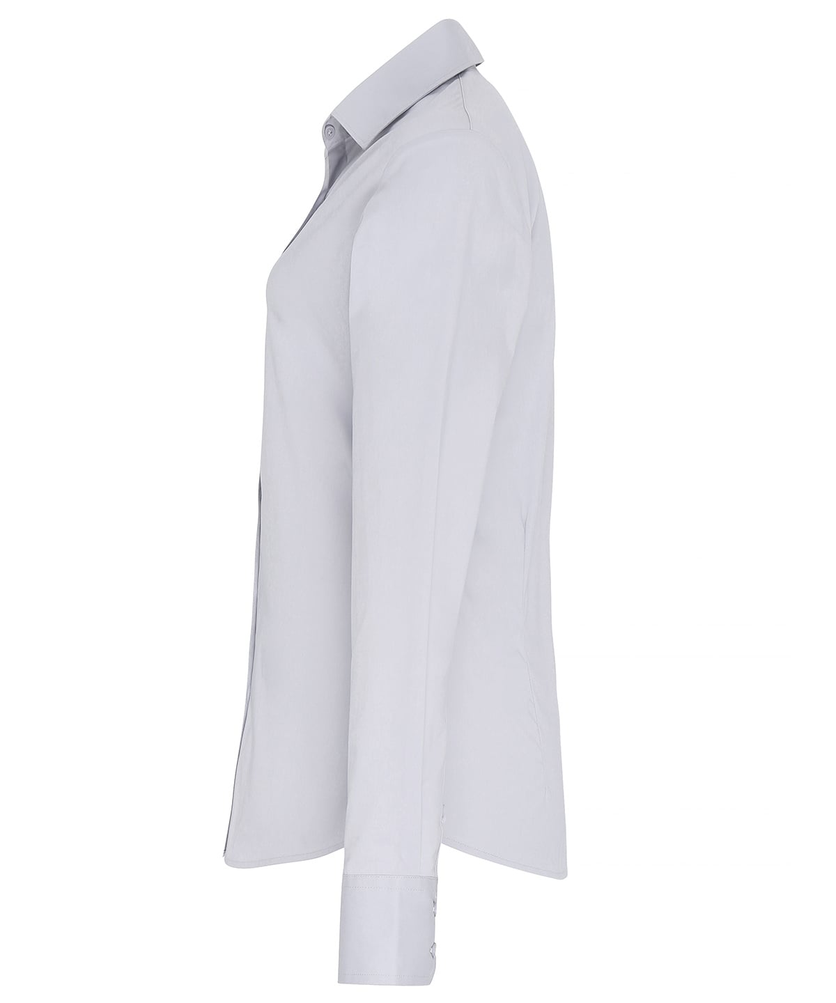 Premier Women's Stretch Fit Cotton Poplin Long Sleeve Blouse (PR344) | Ladies Business Shirts