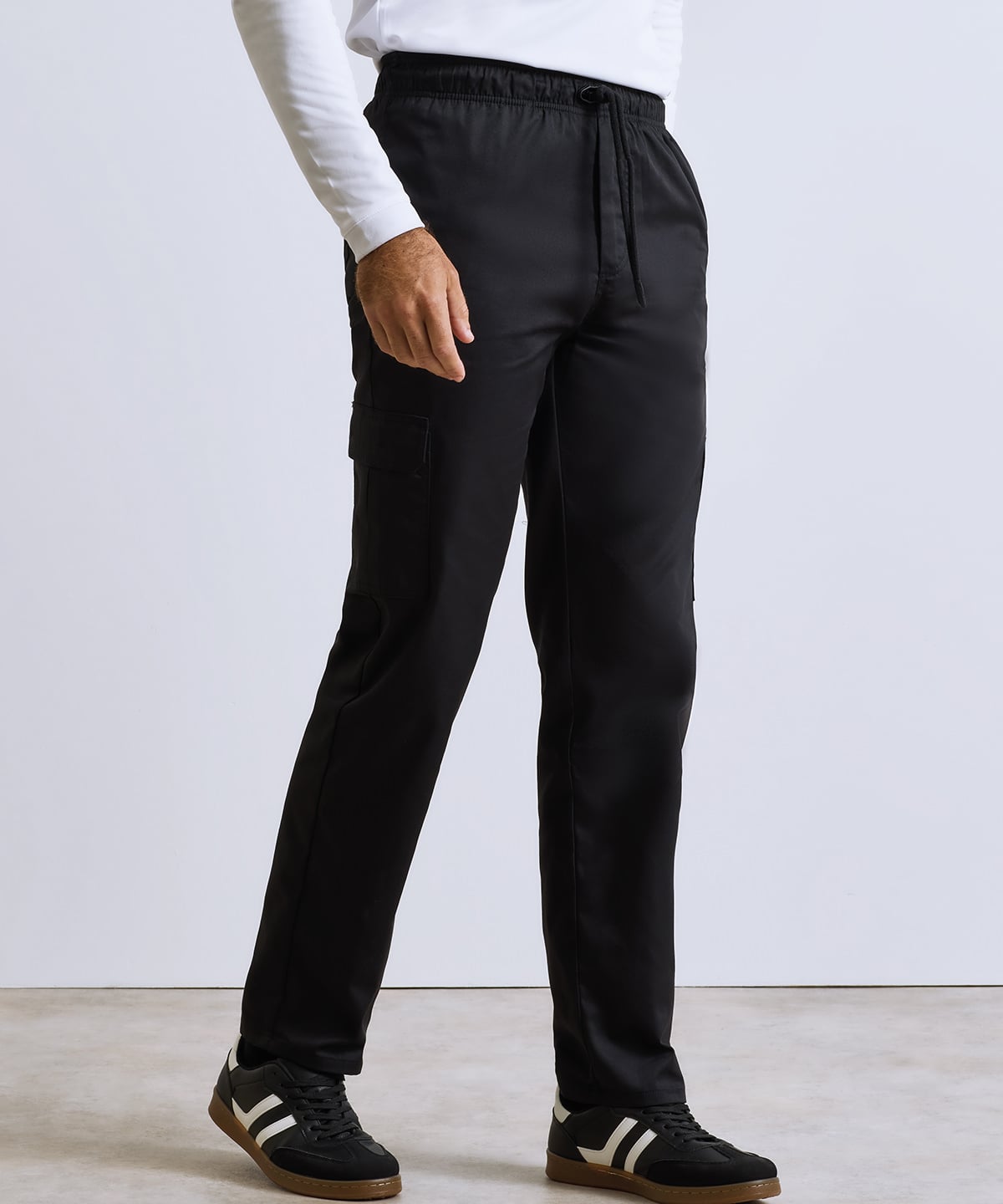 Premier PR555 Chef's Essential Cargo Pocket Trousers | Personalised Chef Workwear