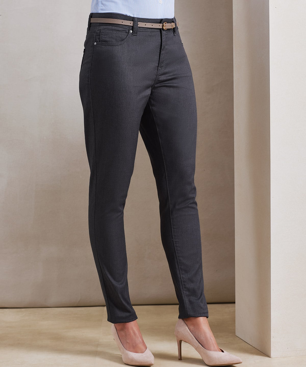 Premier Women's Performance Chino Jeans (PR570) | Smart-Casual Workwear