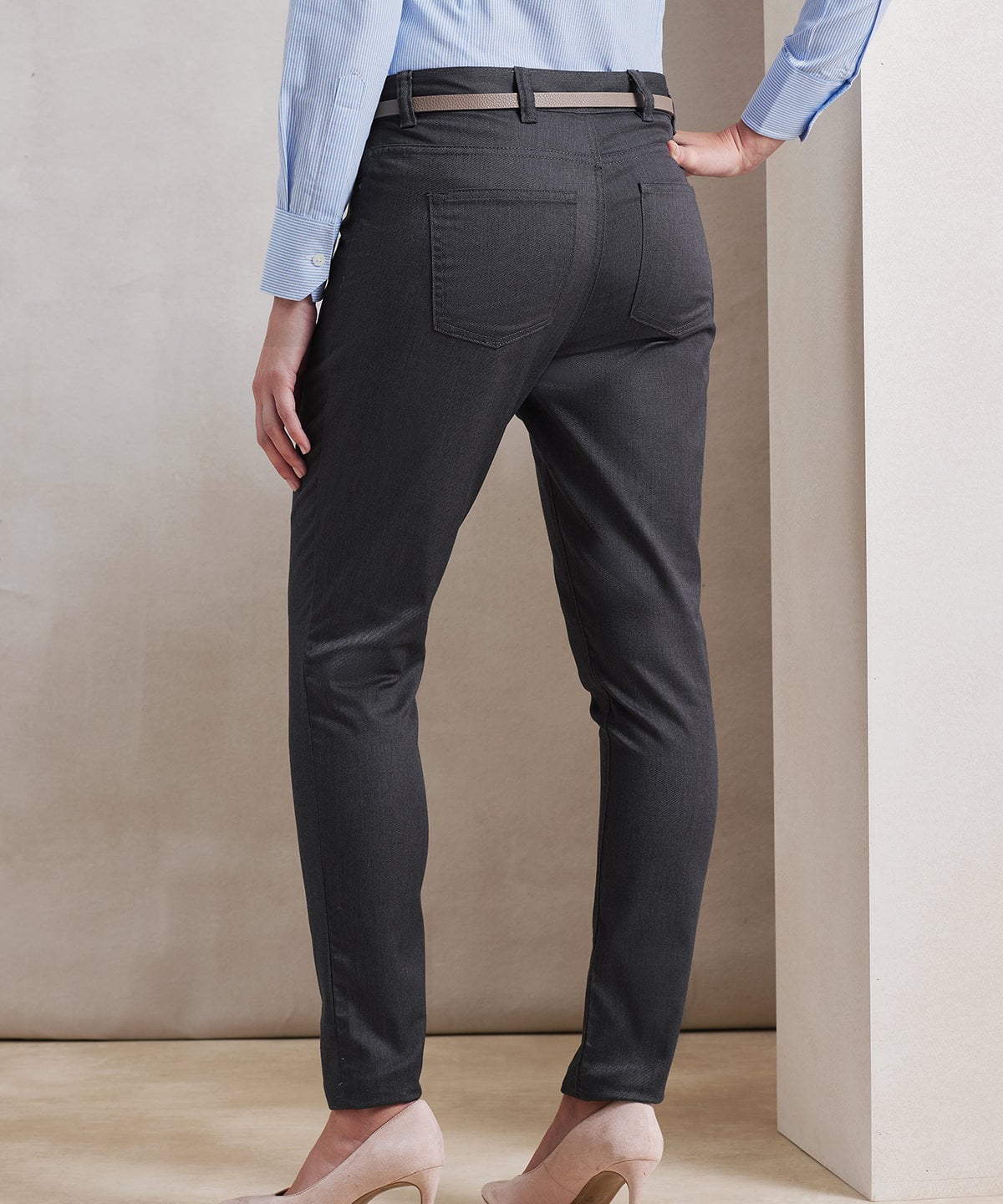 Premier Women's Performance Chino Jeans (PR570) | Smart-Casual Workwear